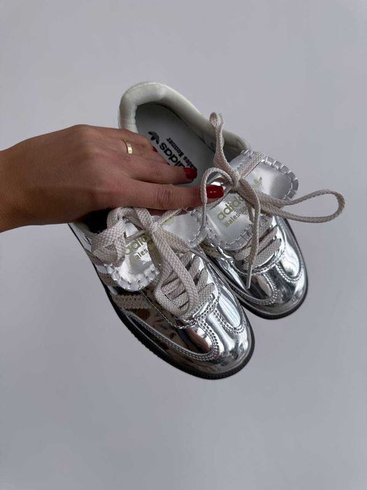 Кросівки Adidas Samba x Wales Bonner Silver Luxury