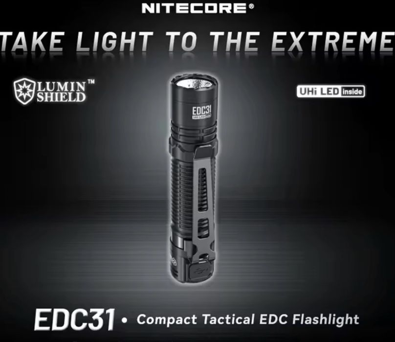 Lanterna tatica nitecore edc31 3500 lumens max