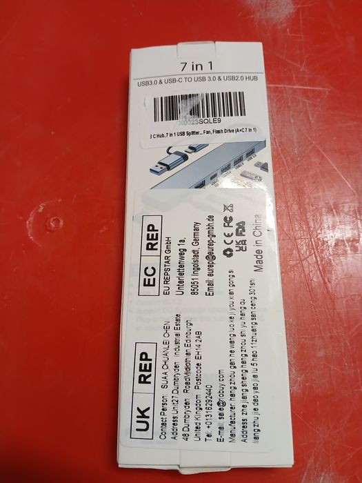Adapter rozdzielacz 7w1