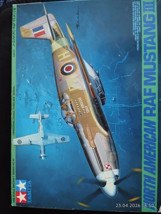 Model Tamiya 61047 North American RAF Mustang III - 1/48
