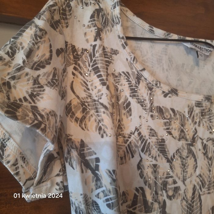 Bluzka damska The Collection rozmiar L 100%Cotton stan idealny