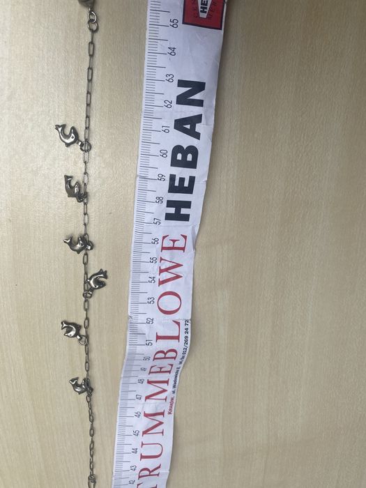 Bransoletka na nogę delfinki