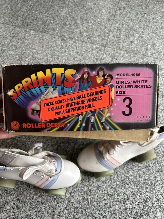 Patins 35 e meio Vintage anos 80