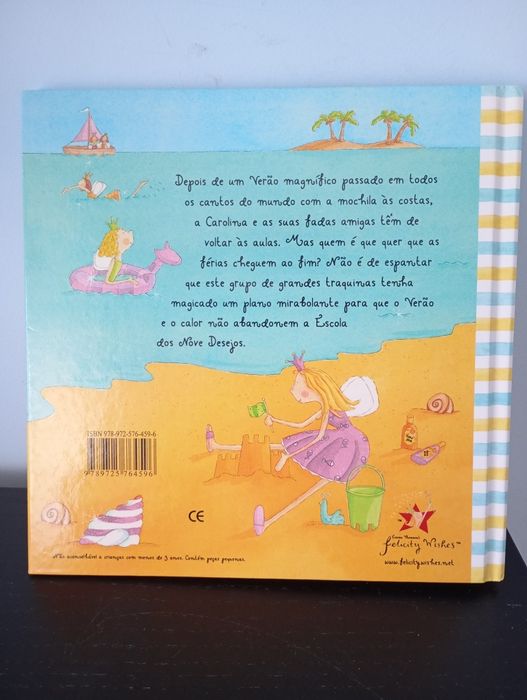 Livro " A fada Carolina - Festas e promessas"