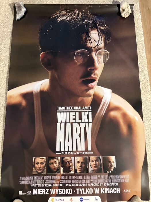 Oryginalny plakat kinowy wielki marty