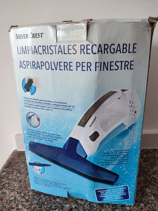 Aspirador de janelas com bateria