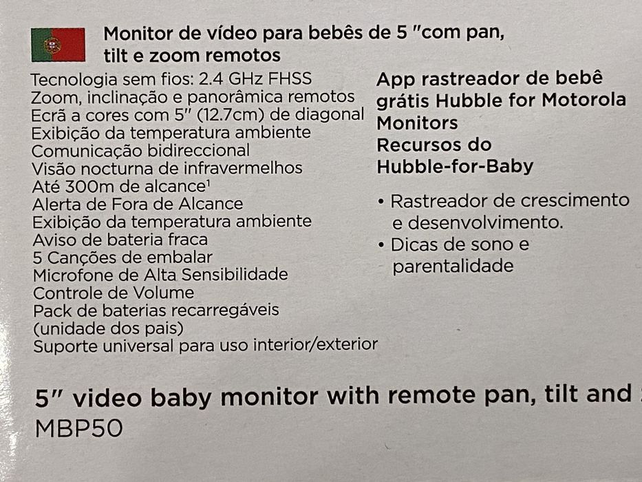 Vídeo monitor de bebé