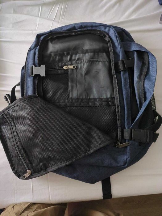 Plecak samolotowy, podrózny, podręczny, Nowy, Niebieski