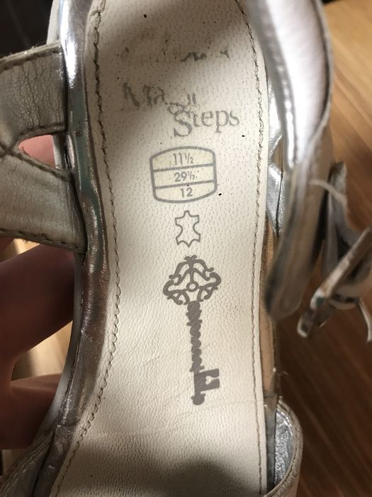 Белые босоножки Clarks 29 размер