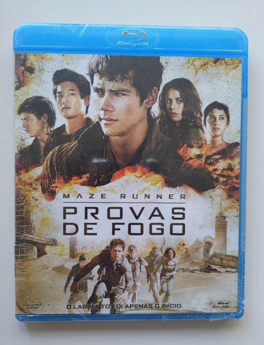 Blu-ray Maze Runner: Provas de de Fogo - novo