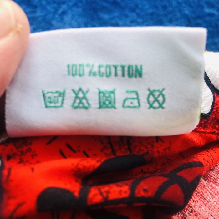 Koszula Hawajska Czerwona - Kwiaty Hibiskusa | 4XL | 100% Bawełna