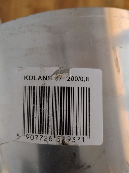 Kolanko nierdzewne fi 200