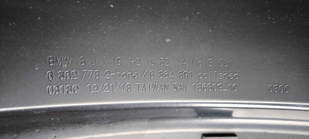 Felgi alufelgi z oponami Lato Bmw M-pakiet  STYLING M624 1 F21 F22 F23