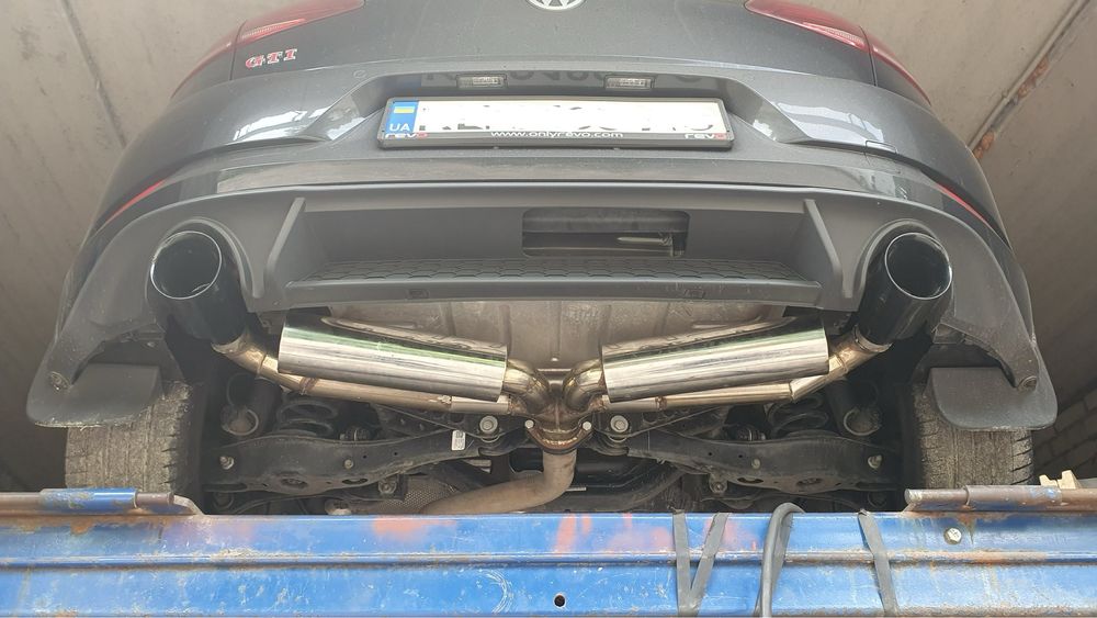 Выхлоп Golf 7 GTI , R