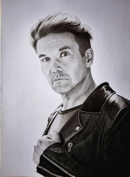 Портрет по фото олівцем формат: А3 А4 А5