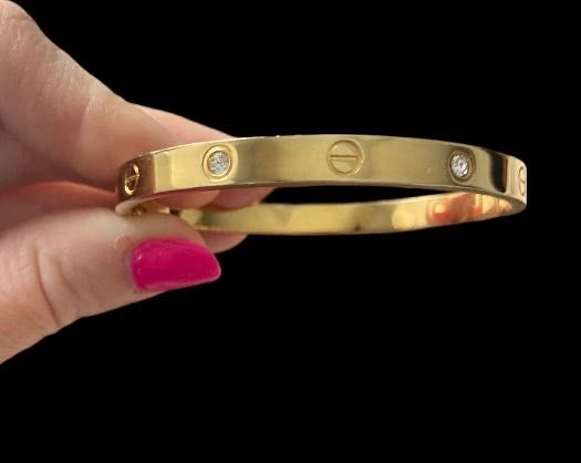 Bransoletka cartier stal 316L 16,17,19