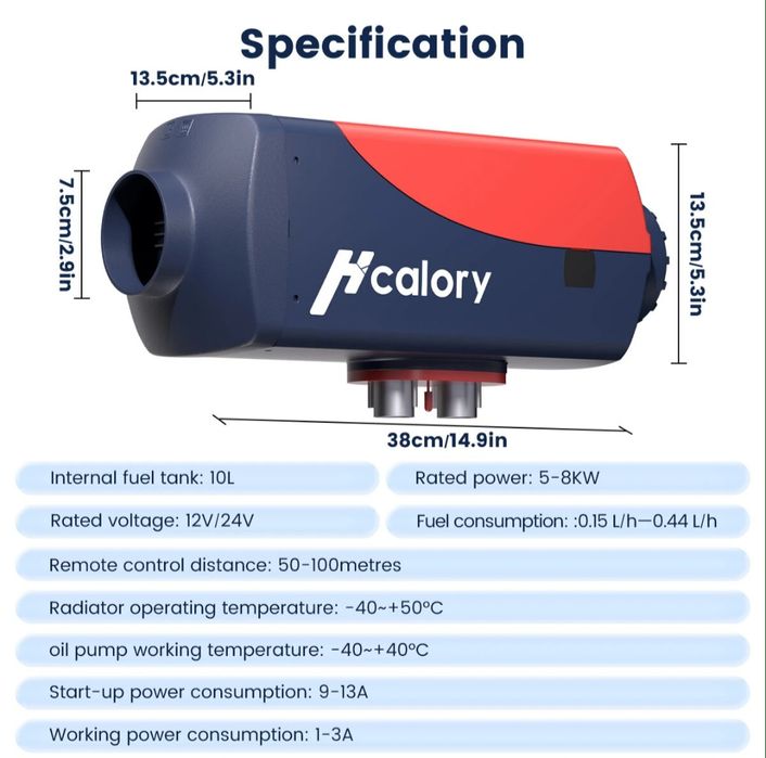 Ogrzewanie postojowe warsztatowe "webasto" 5-8kw