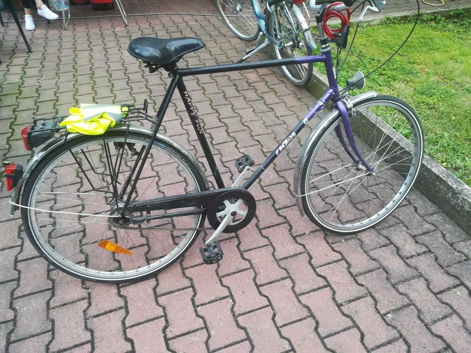 Rower męski z ramą