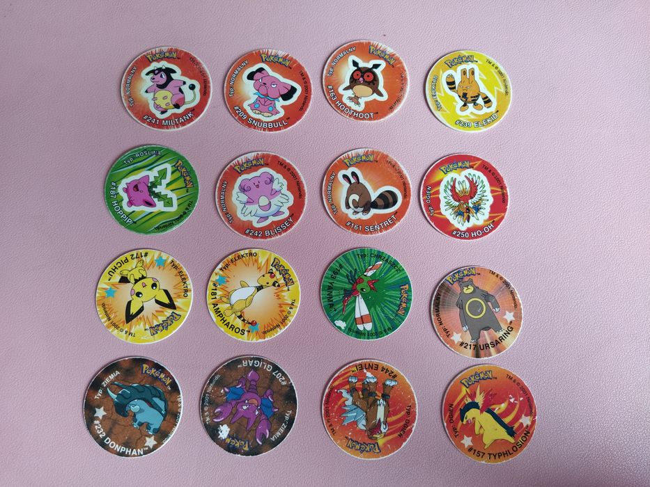 Pokemon tazo lays serii Duo Flesz