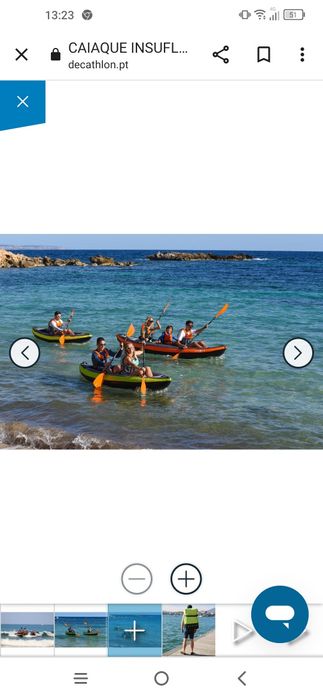 Kayak 2 lugares como novo