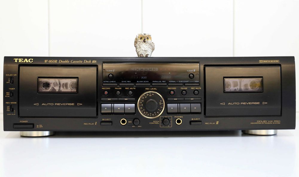 Teac W860R Duplo deck cassetes autoreverse