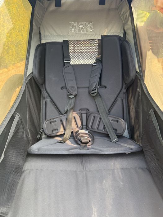 Thule Chariot Lite 1 Agave jak nowa + 2 adaptery + siedzisko