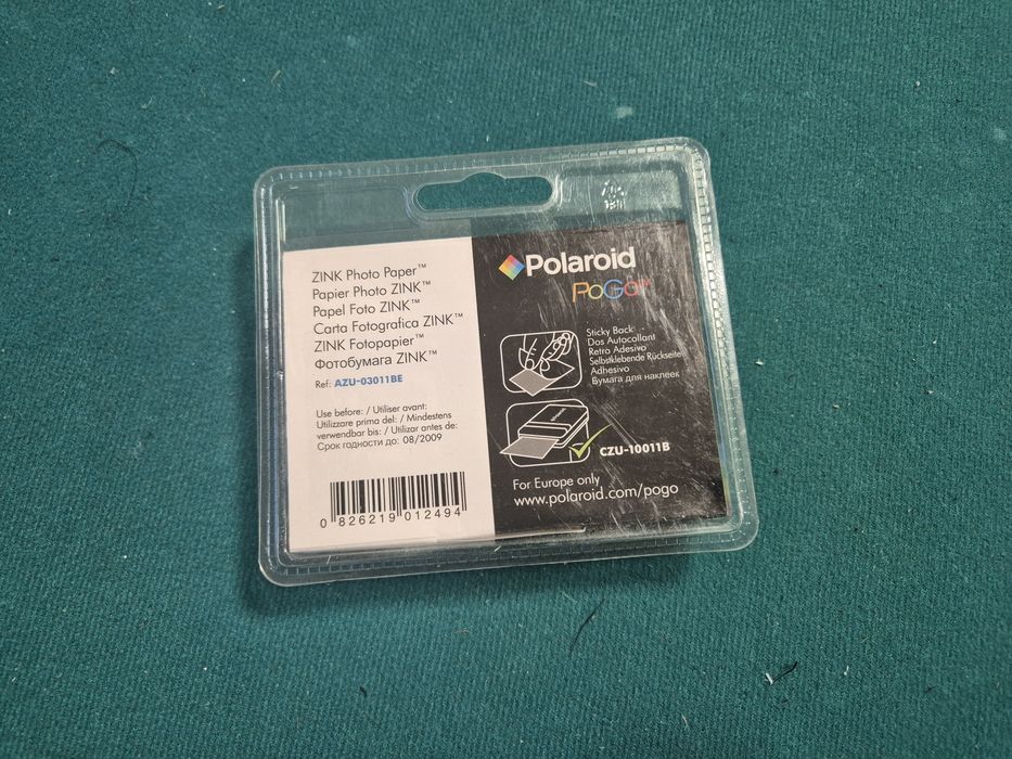 Papel fotográfico Zink paper para Polaroid ou Kodak