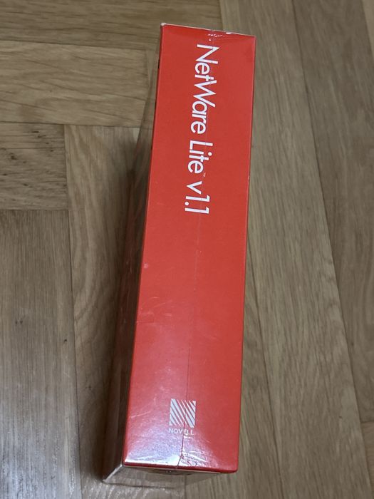 Oprogramowanie Novell NetWare Lite Windows DOS kolekcjonarskie fabrycznie opakowany