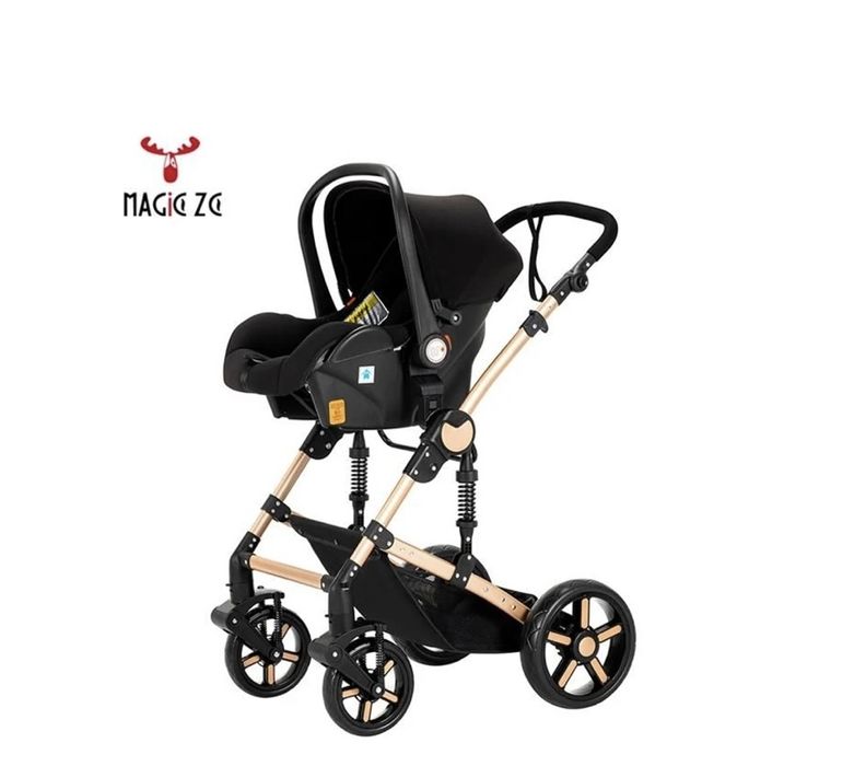 Carrinho de bebe 3 em 1 magic zc