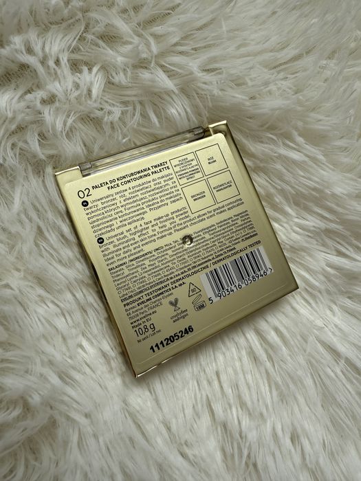 Nowa paleta do konturowania twarzy eveline wonder match 02