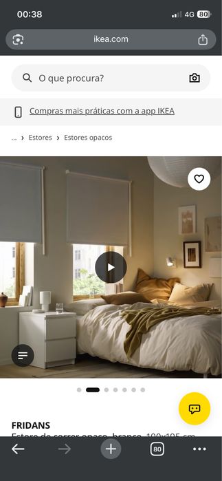 Estore opaco fridan IKEA