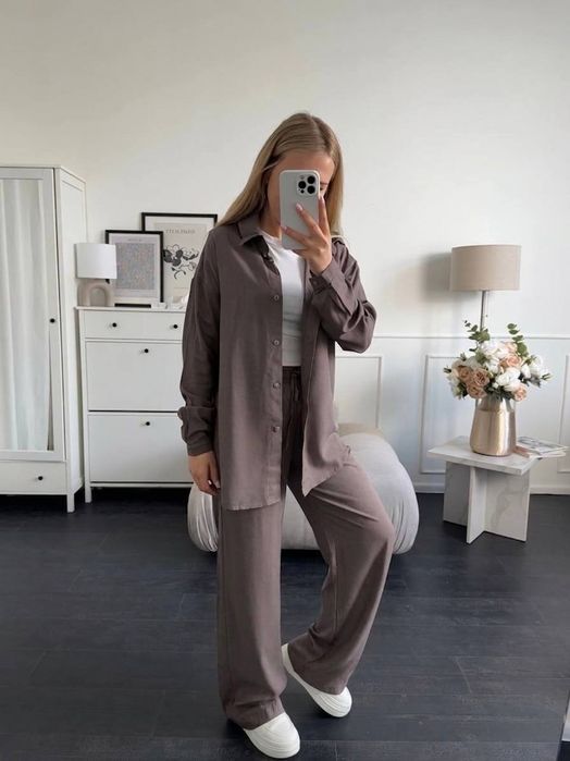 Костюм жіночий льон