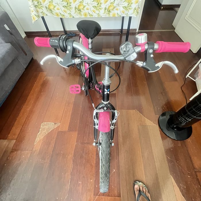 B’TWIN Docto Girl 500 Aro 16 – Bicicleta Infantil Menina