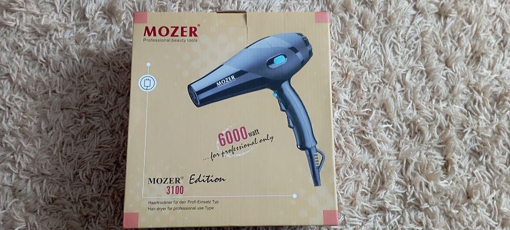 новый фен Mozer 6000 ватт