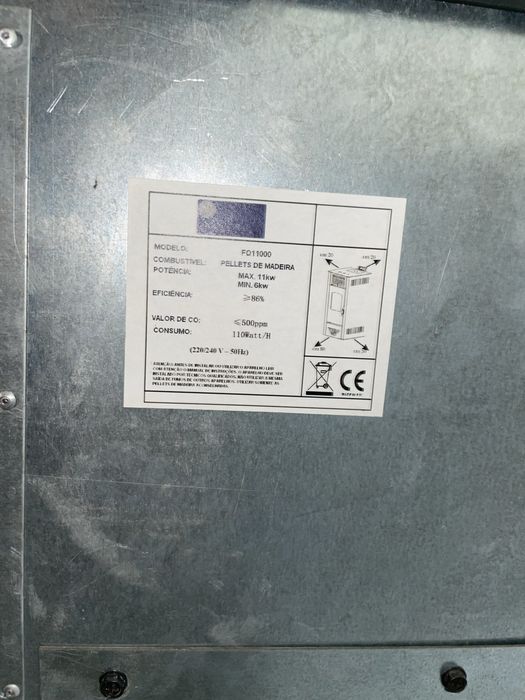 Recuperador de calor GRALUX - Pellets a madeira