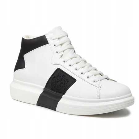 Buty Męskie GUESS Salerno Mid FM5SAM LEA12 Białe rozmiar 42