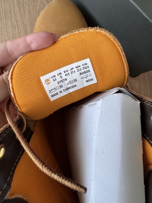 Botas Timberland Originais 6 Inch Premium 43.5