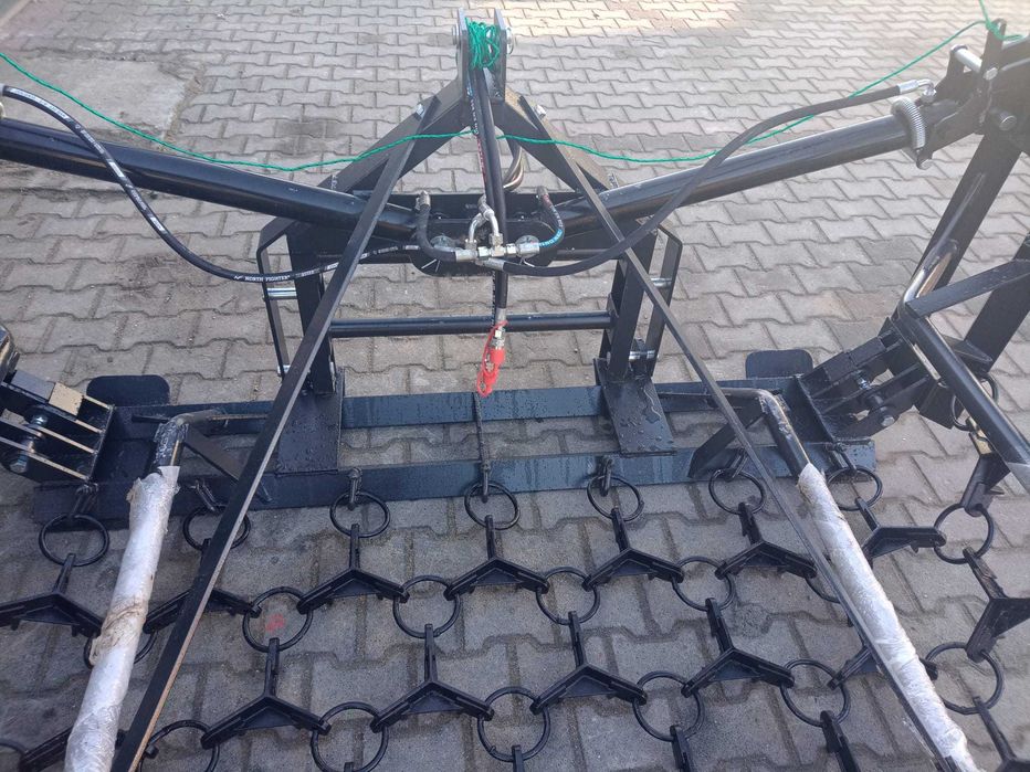 Wloka lakowa polowa 6m hydrauliczna Metal Technik