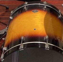 Bateria DDrum Dominion (Classic 90s Maple) Die-Cast Hoops s/hardwear