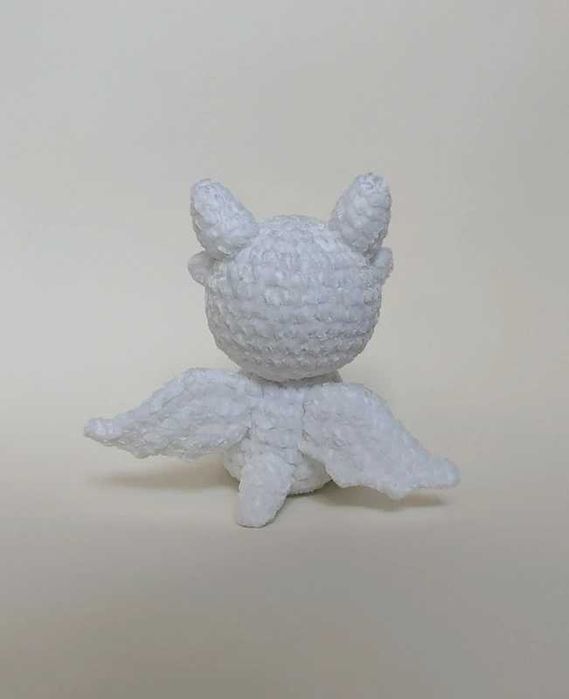 Light Fury (Modelo 1) em Crochet | Amigurumi