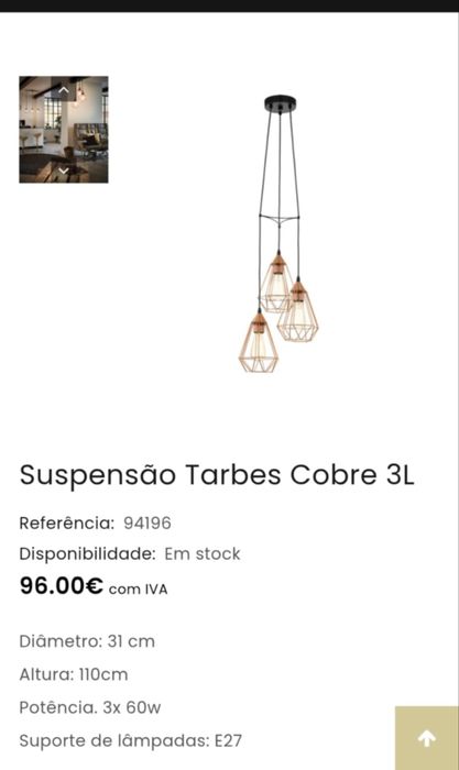 Candeeiro de teto