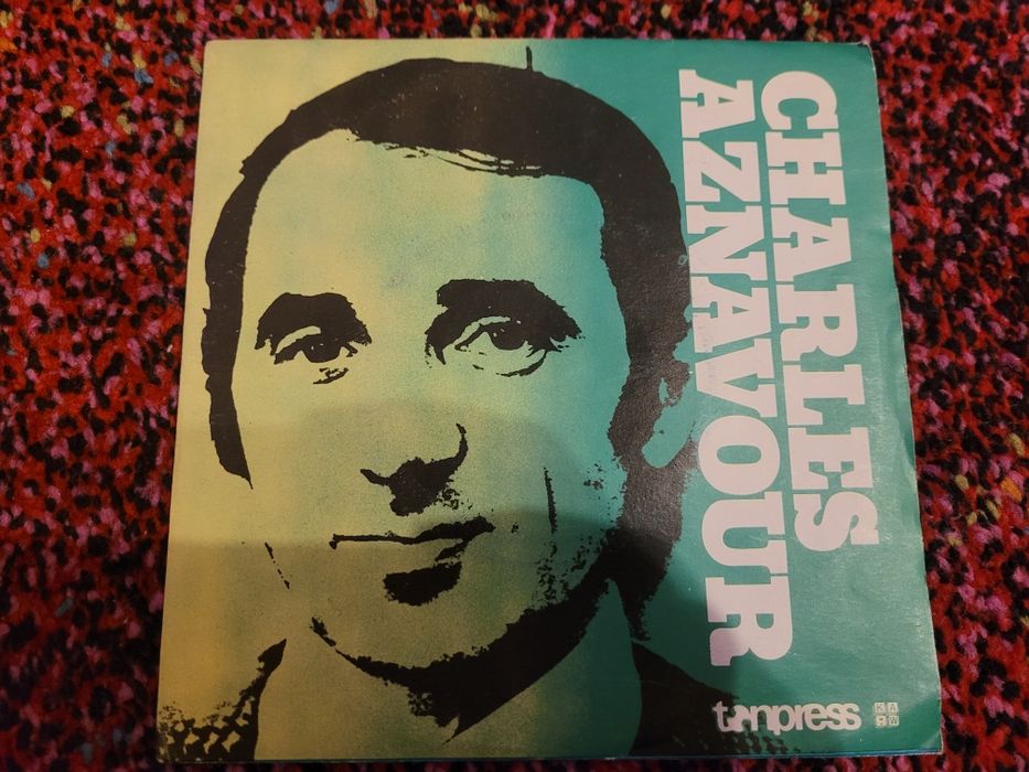Charles Aznavour mała płyta winylowa winyl