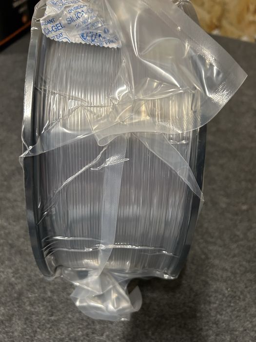 Пластик petg (прозорий) 3кг