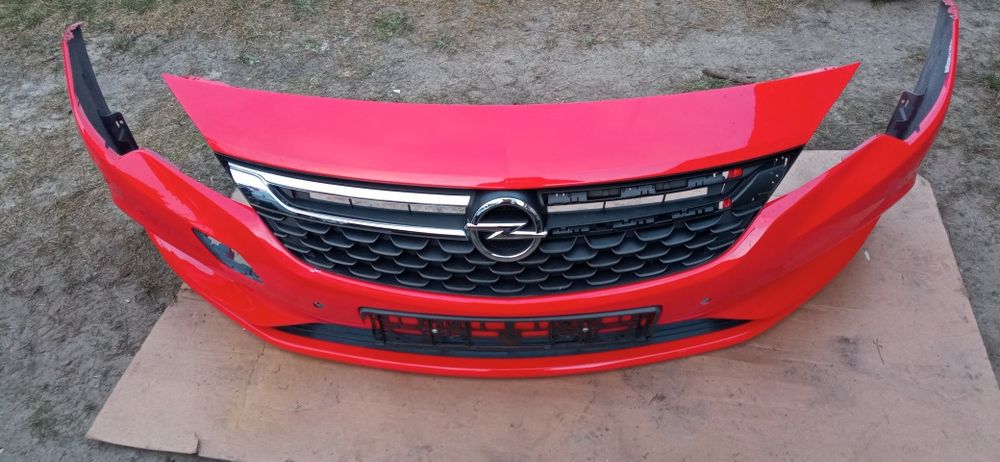 Opel Astra K zderzak przedni przód kod lakieru Z50B