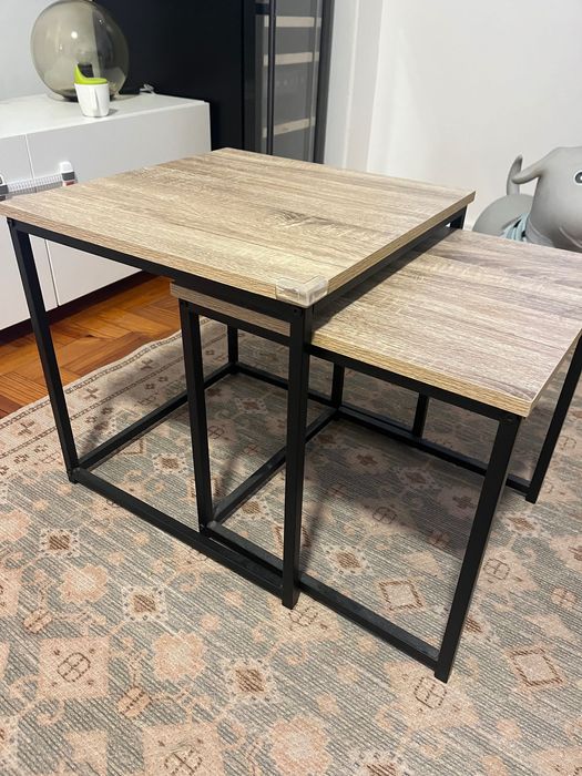 Mesinha dupla de apoio