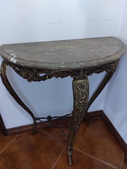 Conjunto em latão