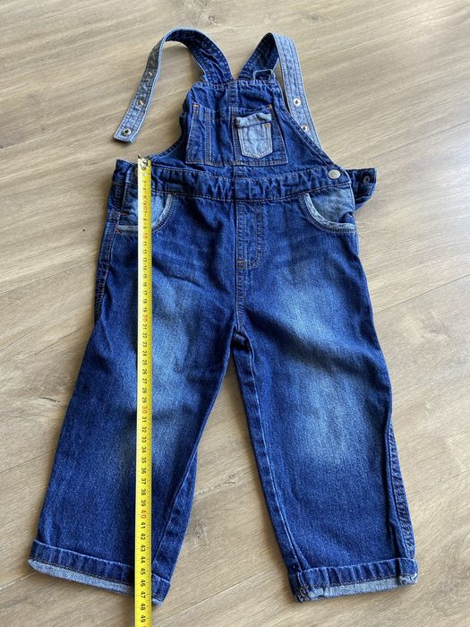 Ogrodniczki jeansowe 86