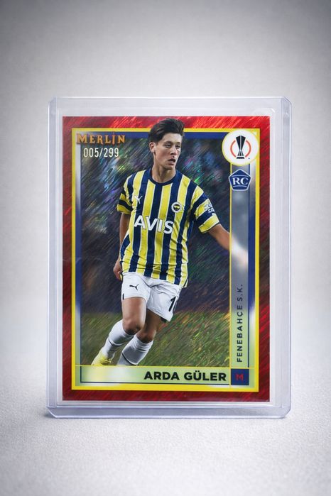 Arda Güler RC 2022/23 Topps Merlin /299 ROOKIE Refractor 05/299