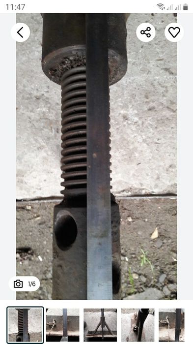 Продам потужний механічний домкрат