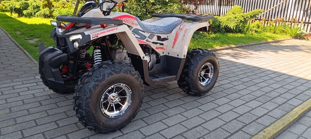 ASIX 125 cc Fourcraft 2025 HUNTER Comander Alufelgi Raty Dostawa Gwara